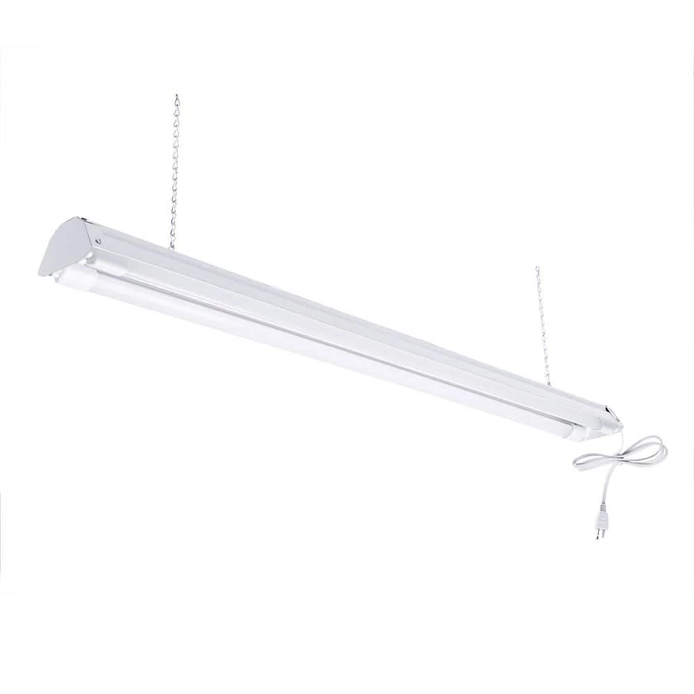 2-Light 4 ft. White 4000K LED Shop Light (LED Tubes Included) by toggled 1 2-Light 4 ft. White 4000K LED Shop Light (LED Tubes Included) by toggled