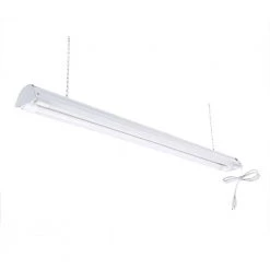 2-Light 4 ft. White 5000K LED Shop Light (LED Tubes Included) by toggled