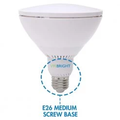 75W Equivalent Soft White (2700K) PAR38 Dimmable 90+ CRI Flood LED Light Bulb (8-Pack) by Viribright -KOHLER Sale Store white viribright led light bulbs 750075 8 4f 1000