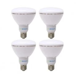 65-Watt Equivalent (6000K) BR30 Dimmable 90+ CRI Flood LED Light Bulb, Daylight (4-Pack) by Viribright